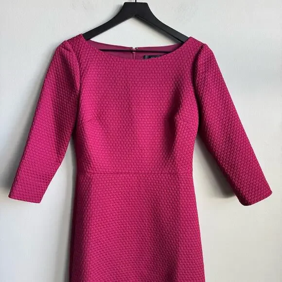 J. Crew Boatneck Sheath Dress 2 - Picture 3 of 11